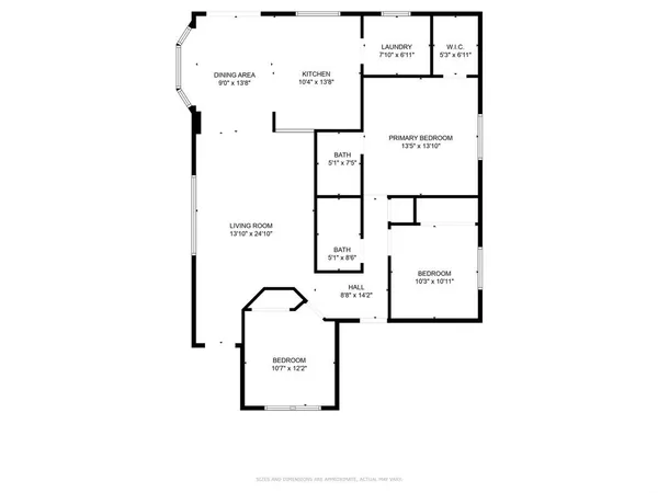 a picture of a floor plan