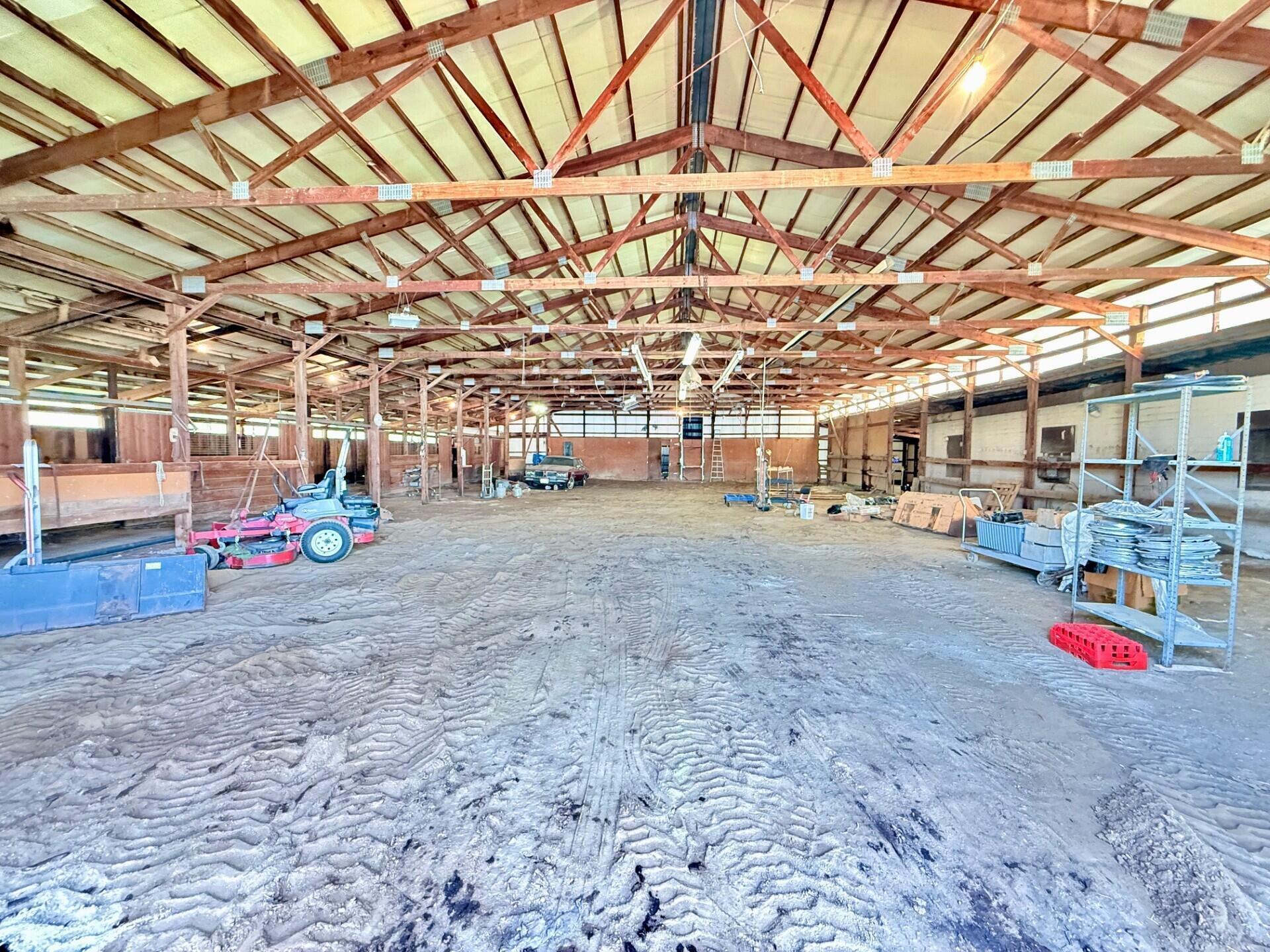 15825 State Rte 207 Mount Sterling, OH 43143 - Photo 46 of 47 Inside barn - 80 by 100