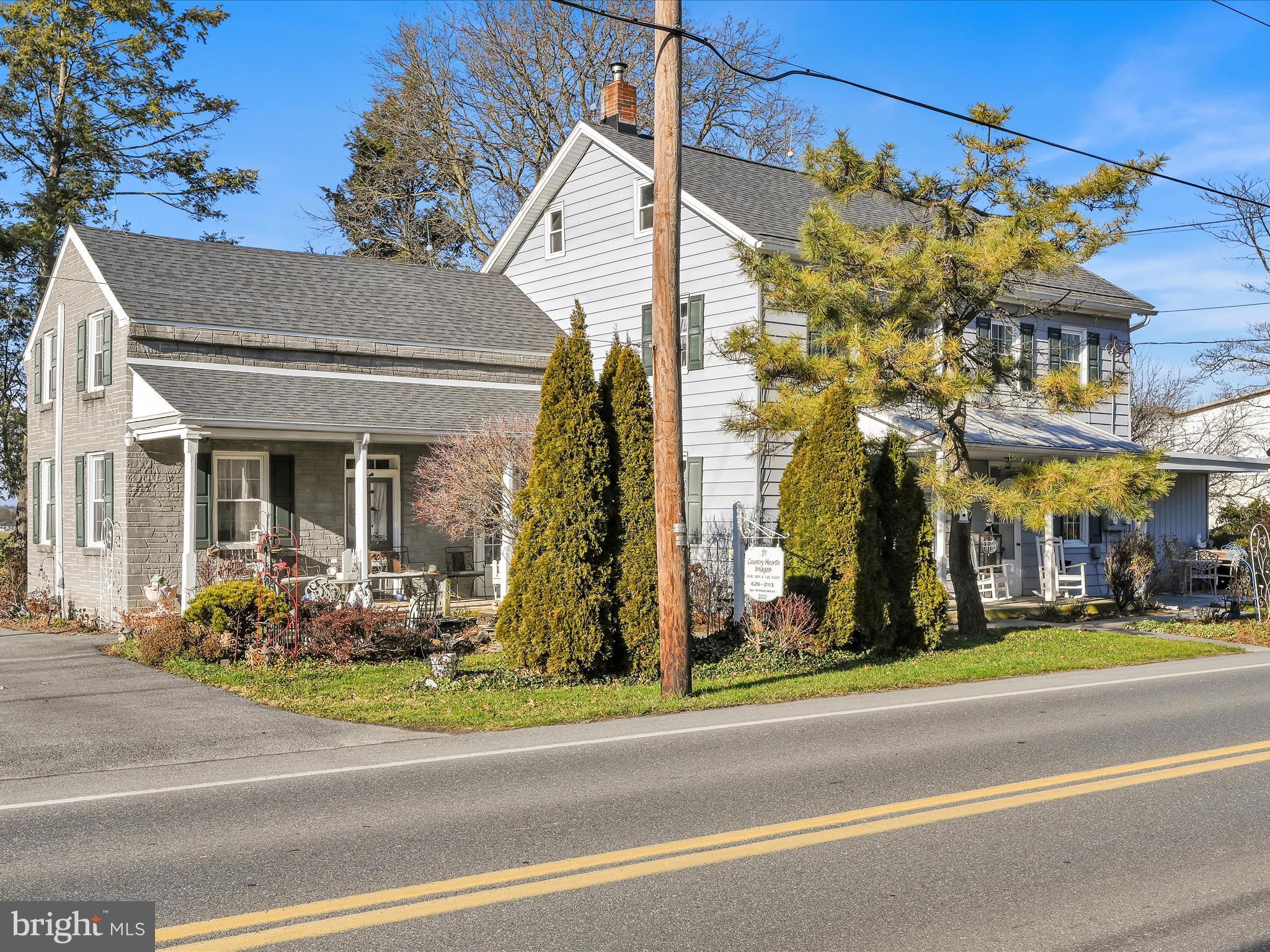 702 Woodcrest Avenue Lititz, PA 17543 - Photo 28 of 54 Shop side with driveway and Parking in rear