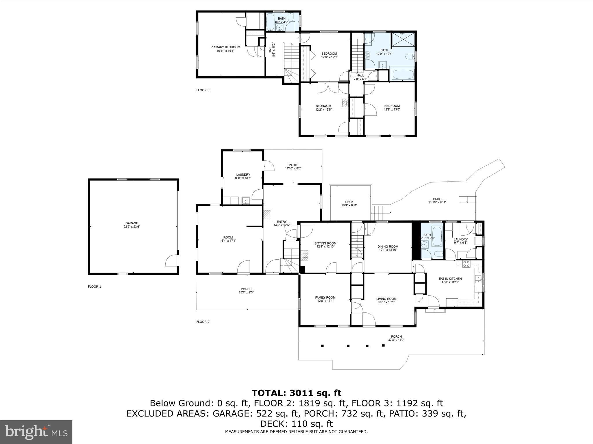702 Woodcrest Avenue Lititz, PA 17543 - Photo 54 of 54 Floor Plan