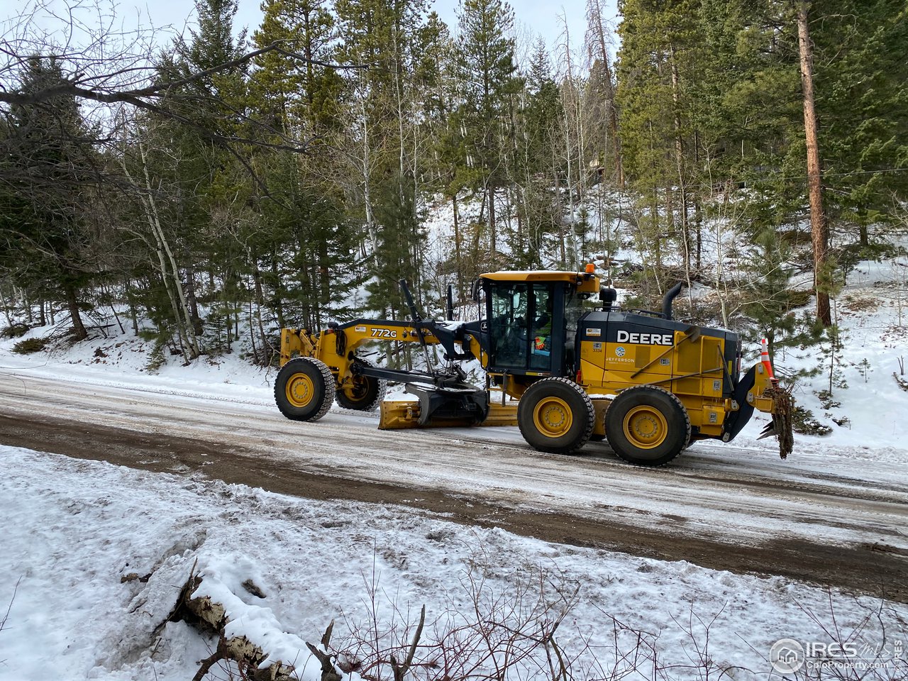 11686 Brook Road Golden, CO 80403 - Photo 15 of 15 Winter Maintenance & Only a short stretch of dirt road