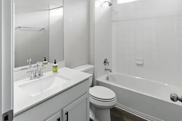 a view of a room with storage