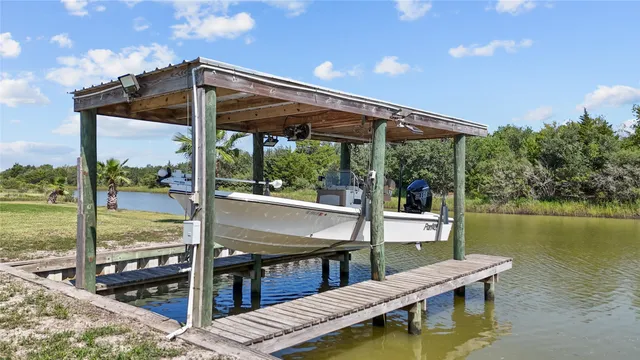 a view of an ocean with beach