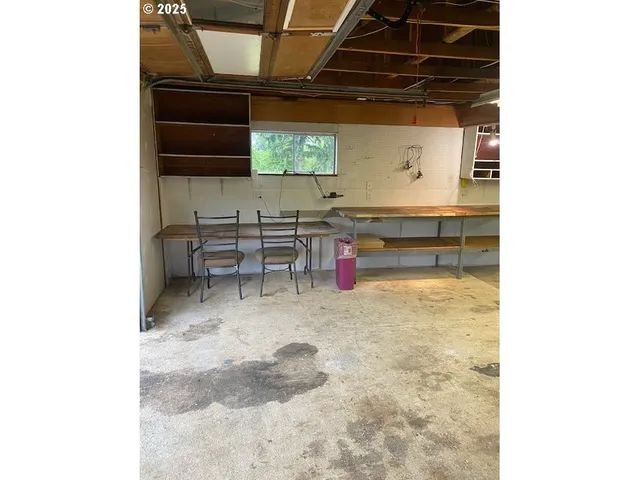 a view of storage and utility room