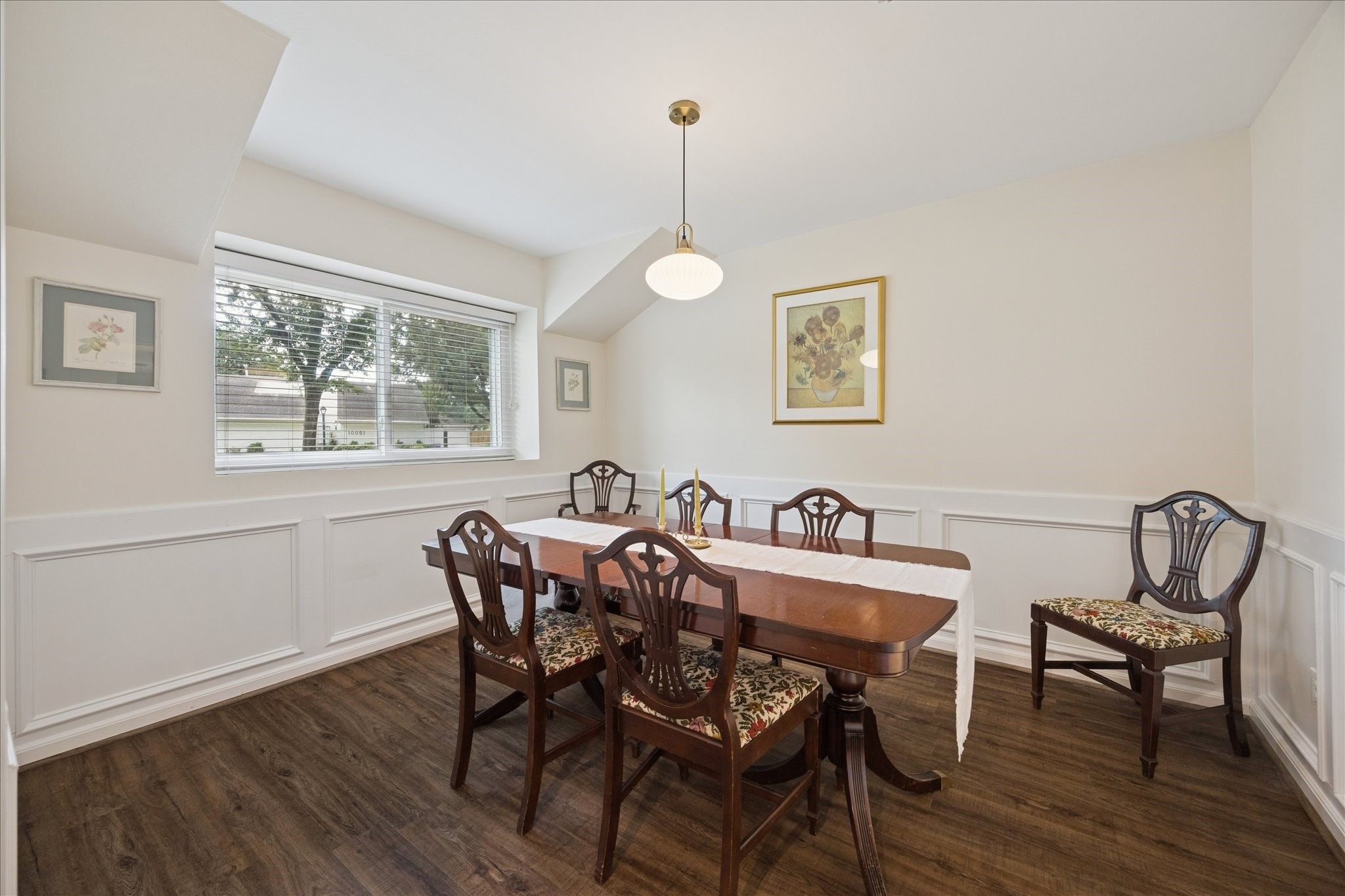 10050 Locke Lane Houston, TX 77042 - Photo 10 of 31 a view of a dining room with furniture window and outside view