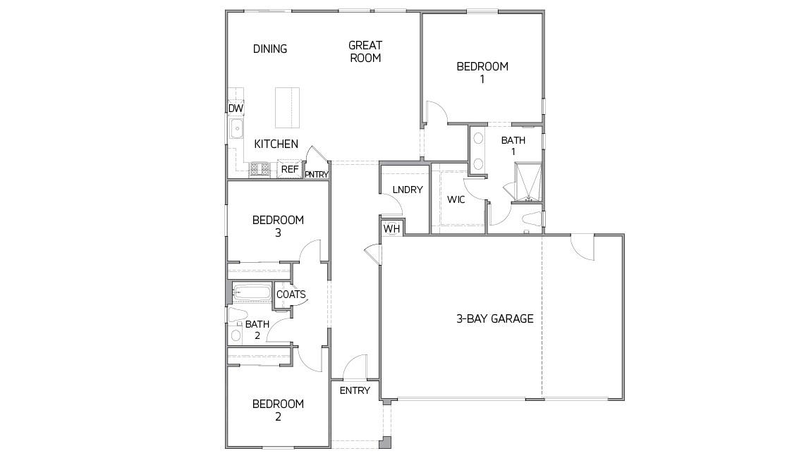 2360 Riparia Street Manteca, CA 95337 - Photo 2 of 2 a picture of a floor plan