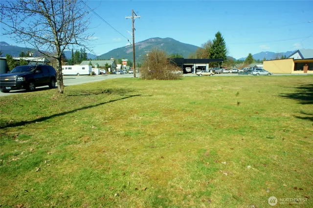 a view of an outdoor space and swimming pool