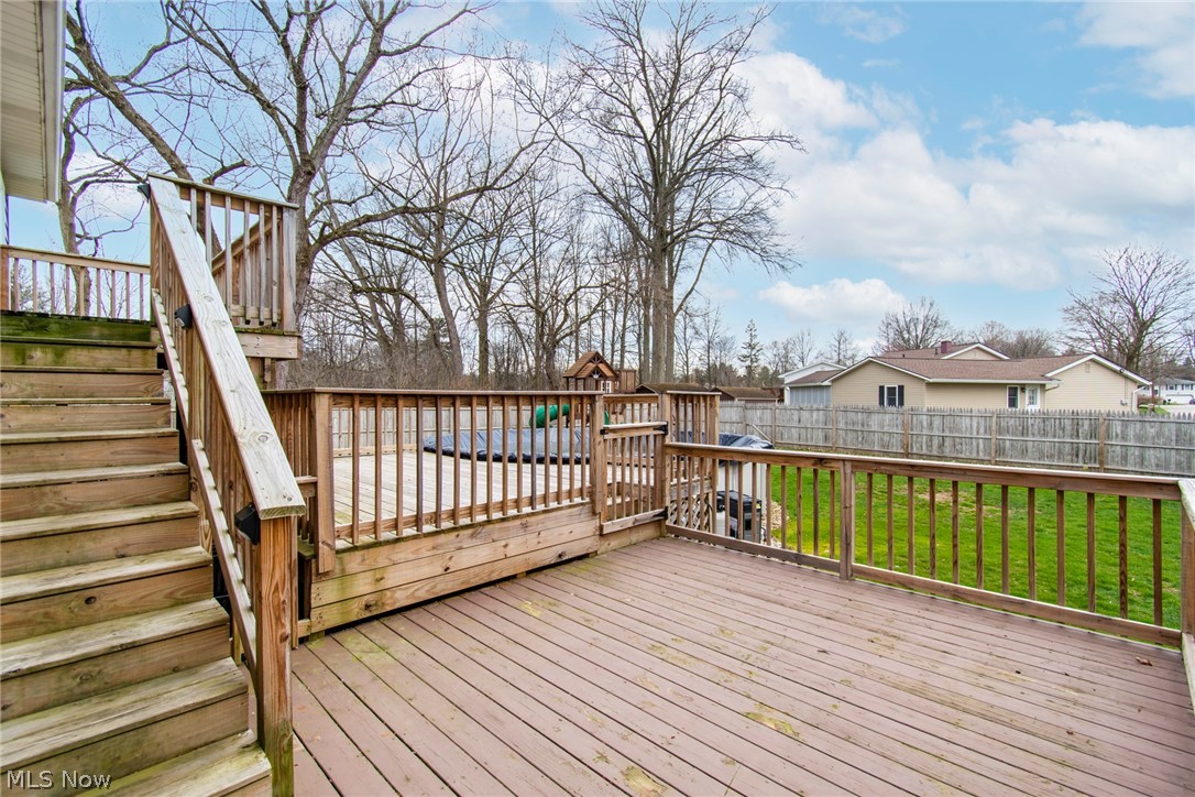 3792 South Raccoon Road Canfield, OH 44406 - Photo 34 of 39 Wooden deck with a yard