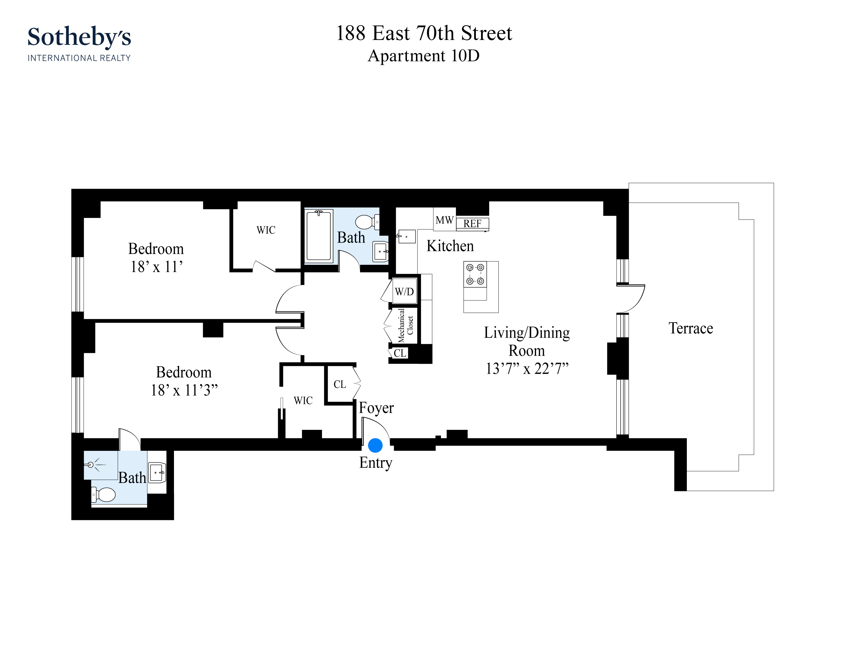 188 East 70th Street, Unit 10D Manhattan, NY 10021 - Photo 14 of 14