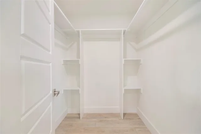 a view of a backyard with a garden