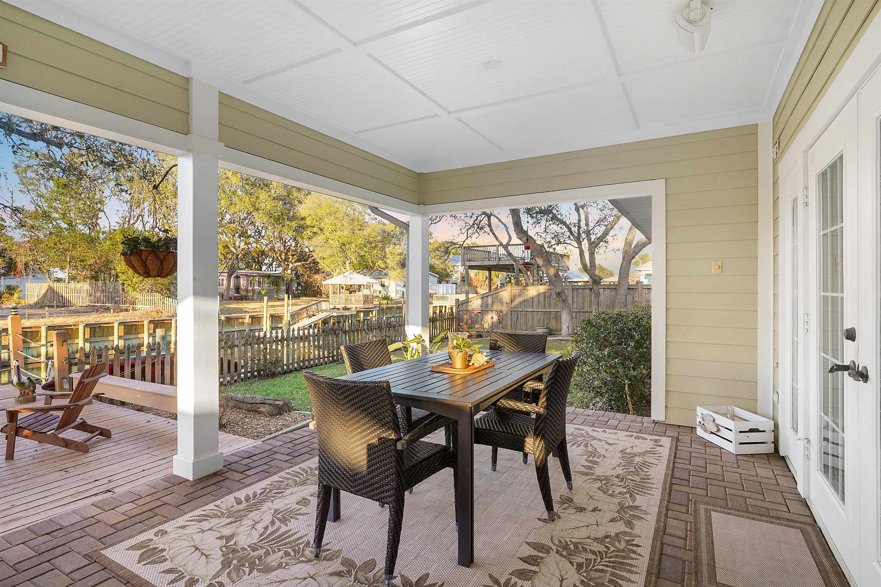 248 Pizarro Road St. Augustine, FL 32080 - Photo 36 of 53 Patio with an outdoor dining area