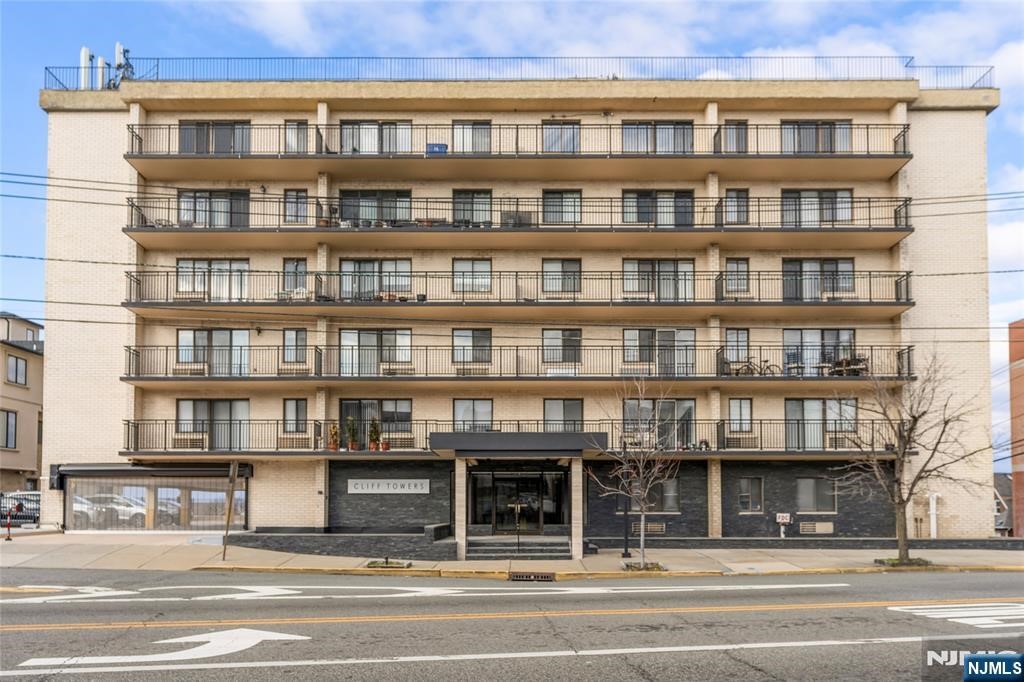 a view of a large building