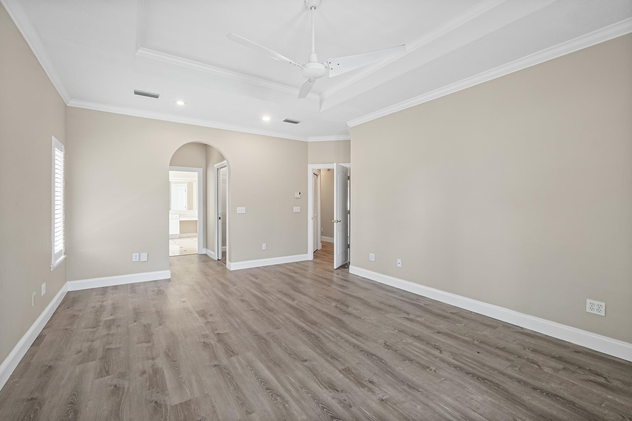 Undisclosed Address St. Augustine, FL 32080 - Photo 24 of 58 wooden floor in an empty room with a window