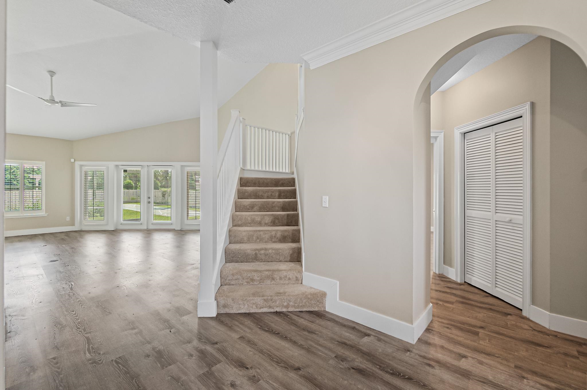 Undisclosed Address St. Augustine, FL 32080 - Photo 8 of 58 an empty room with wooden floor and windows