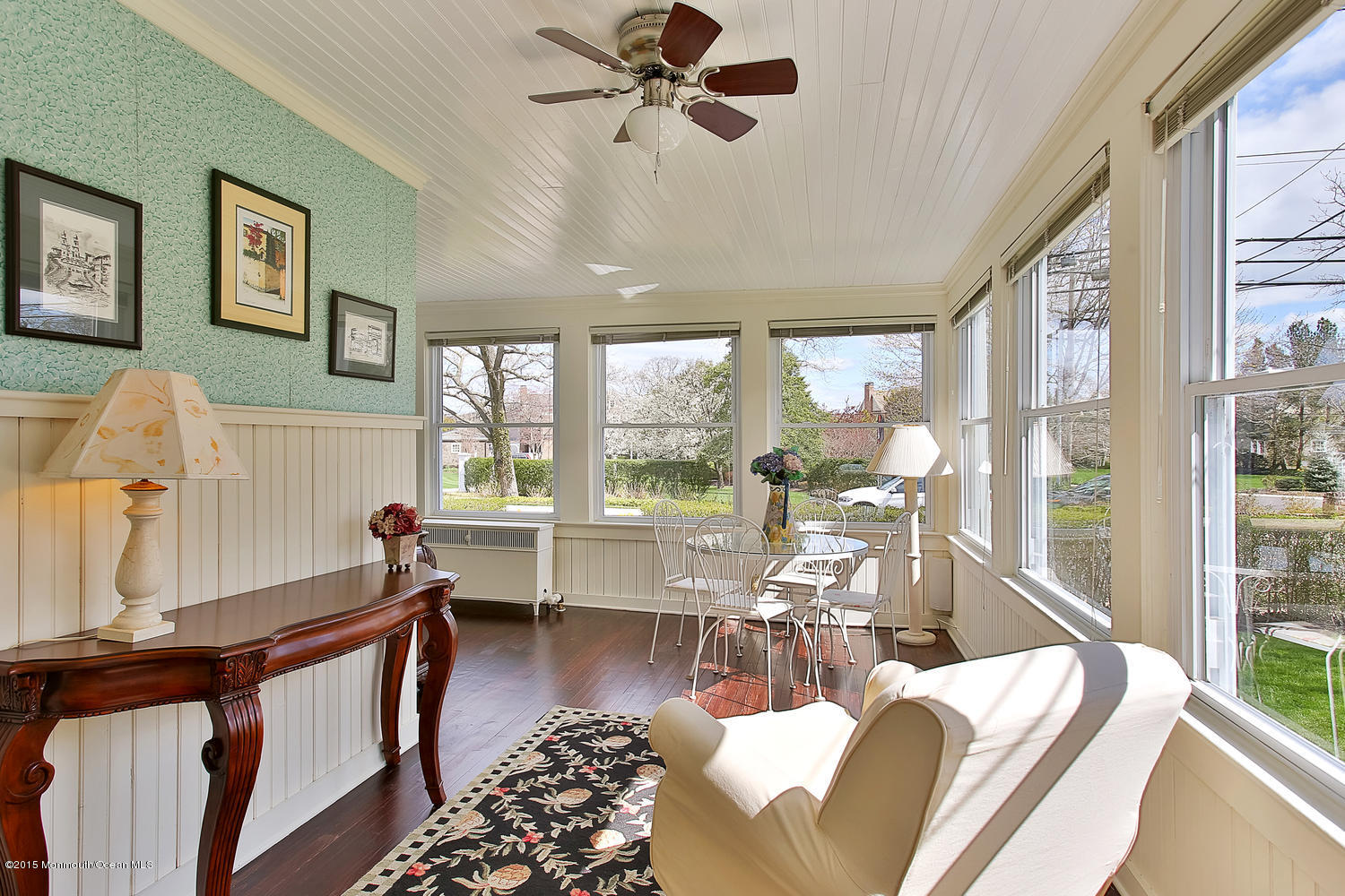 33 River Road Rumson, NJ 07760 - Photo 3 of 31 Tranquil sitting area overlooking yard