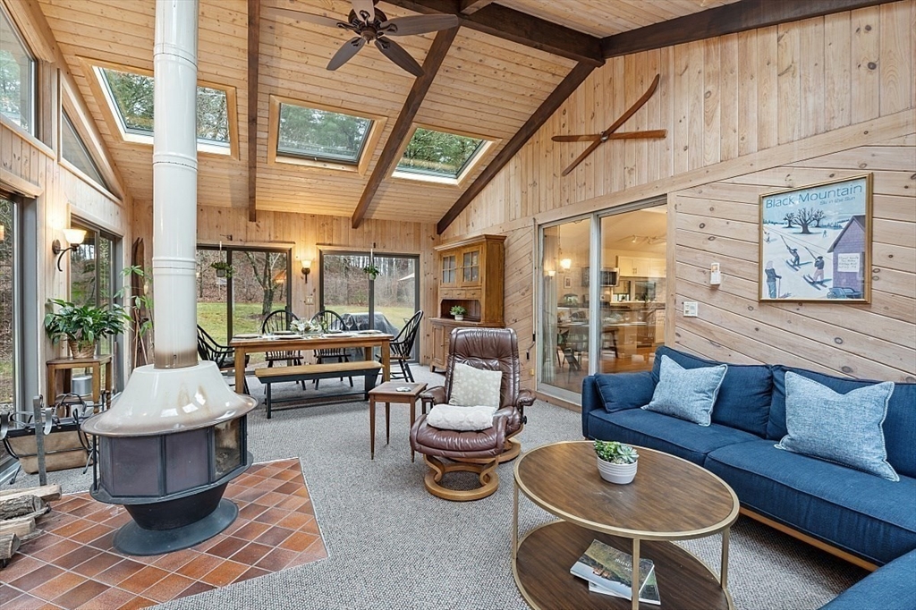 66 Old Right Road Ipswich, MA 01938 - Photo 11 of 36 a living room with furniture a rug and a large window