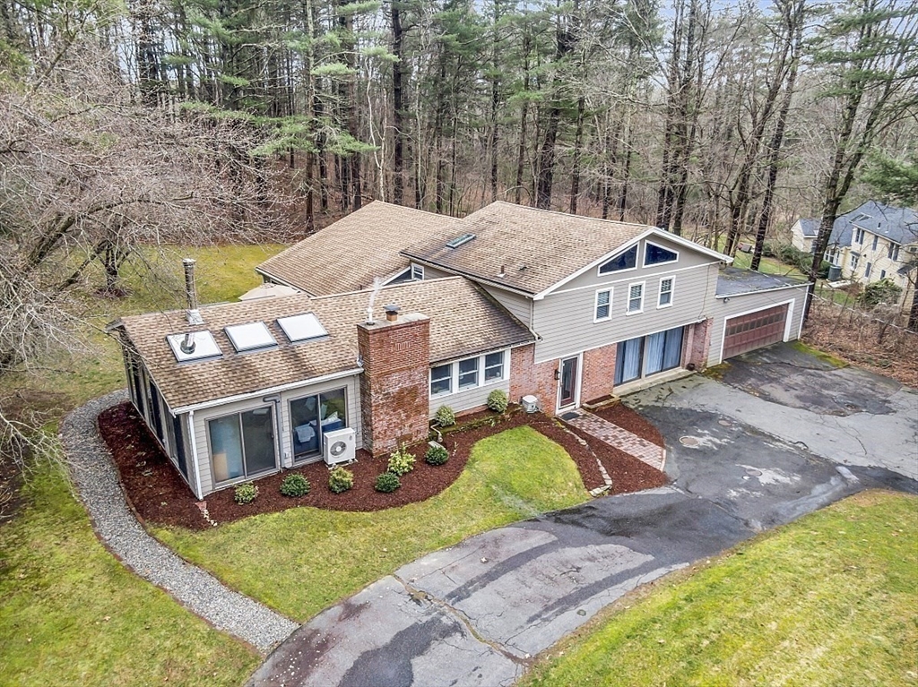 66 Old Right Road Ipswich, MA 01938 - Photo 35 of 36 a aerial view of a house with a yard