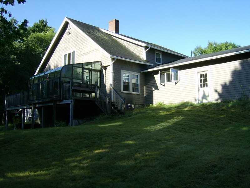 667 Castine Road Castine, ME 04421 - Photo 9 of 27 Exterior Back. Back of House showing...