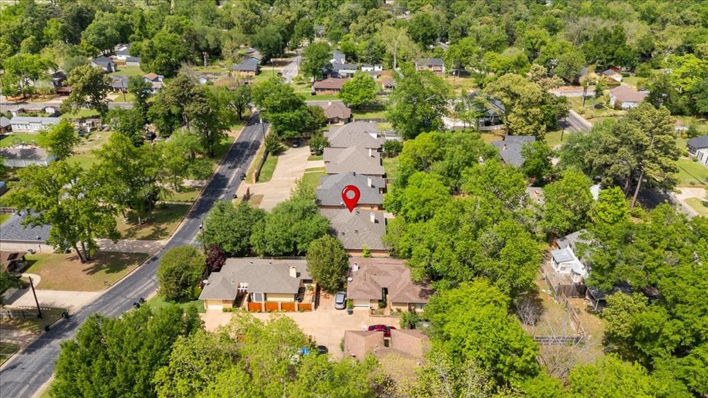 2824 Crestview Avenue Tyler, TX 75701 - Photo 36 of 39 an aerial view of house with yard