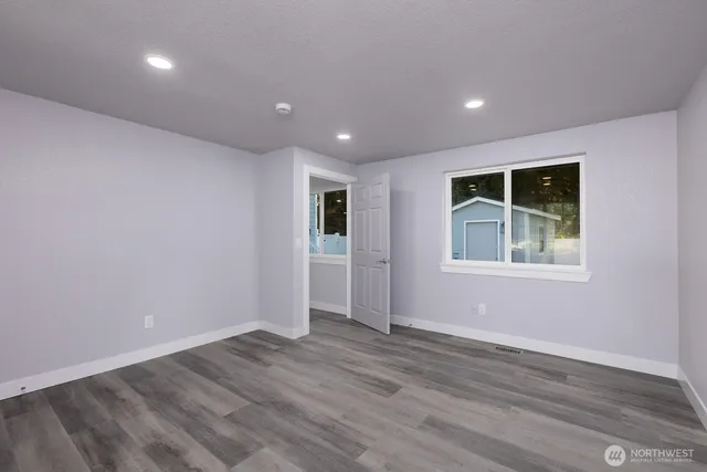 a view of empty room