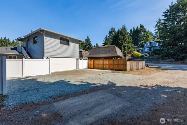 a house with a outdoor space