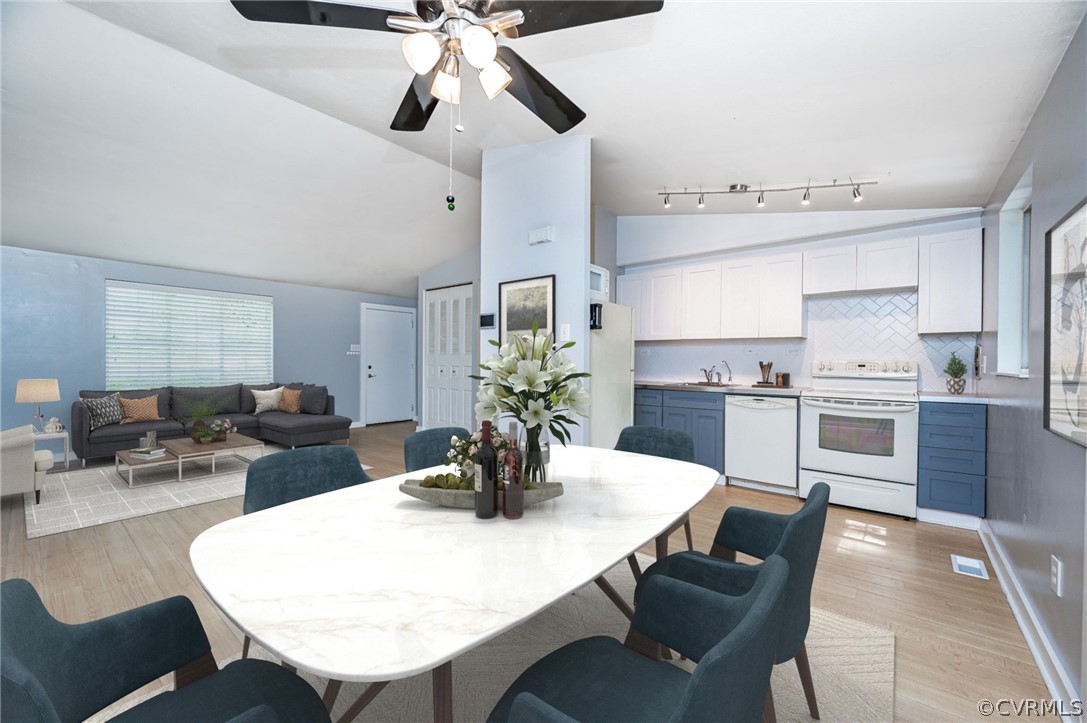 10523 White Rabbit Road North Chesterfield, VA 23235 - Photo 22 of 23 a view of kitchen with cabinets table and chairs