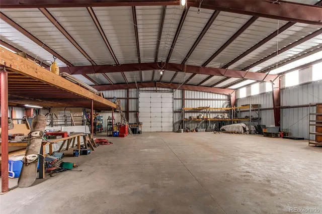 a view of a bike garage