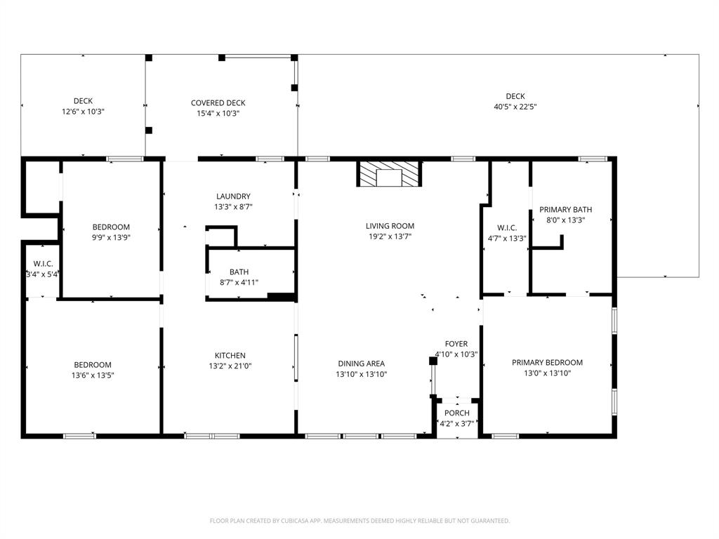 181 Pr 125 Whitney, TX 76692 - Photo 9 of 34 View of room layout of 181 PR 125 Whitney, TX