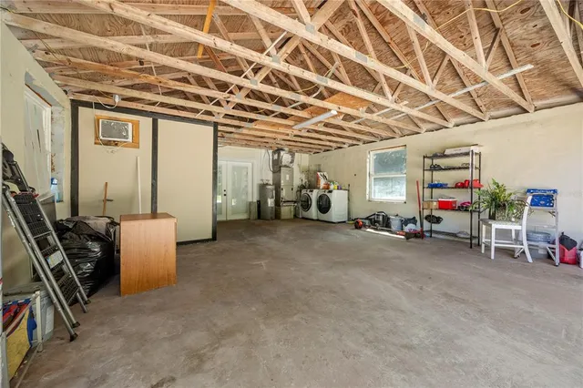 a view of a back yard of the house