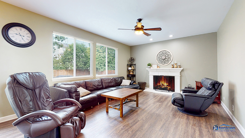 788 North Overlook Trail Round Lake, IL 60073 - Photo 13 of 45 a living room with furniture and a fireplace