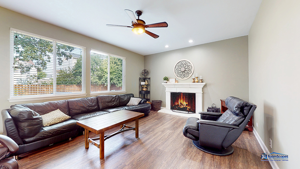 788 North Overlook Trail Round Lake, IL 60073 - Photo 14 of 45 a living room with furniture and a fireplace