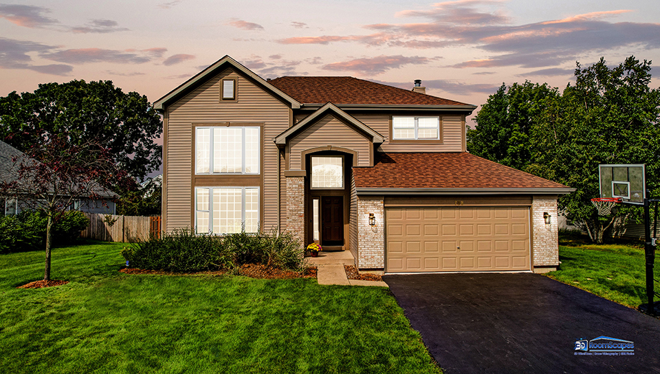 788 North Overlook Trail Round Lake, IL 60073 - Photo 43 of 45 a front view of a house with a yard