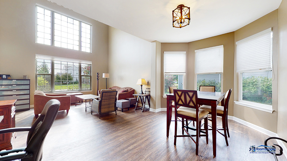 788 North Overlook Trail Round Lake, IL 60073 - Photo 8 of 45 a view of a dining room with furniture window and outside view