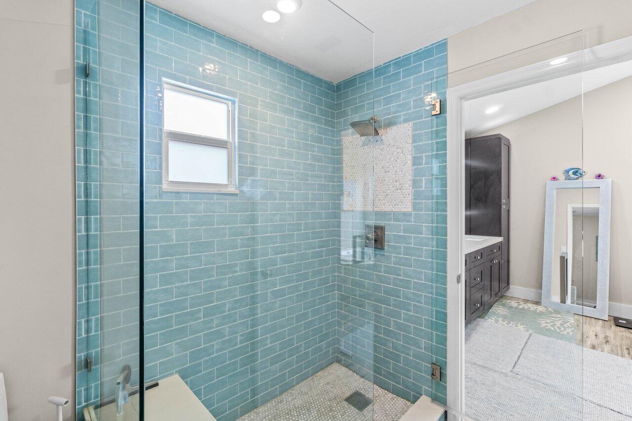 22145 Appleton Drive Boca Raton, FL 33428 - Photo 21 of 31 a bathroom with a shower and a sink