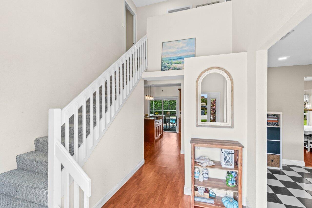 22145 Appleton Drive Boca Raton, FL 33428 - Photo 5 of 31 a view of entryway and hall with wooden floor