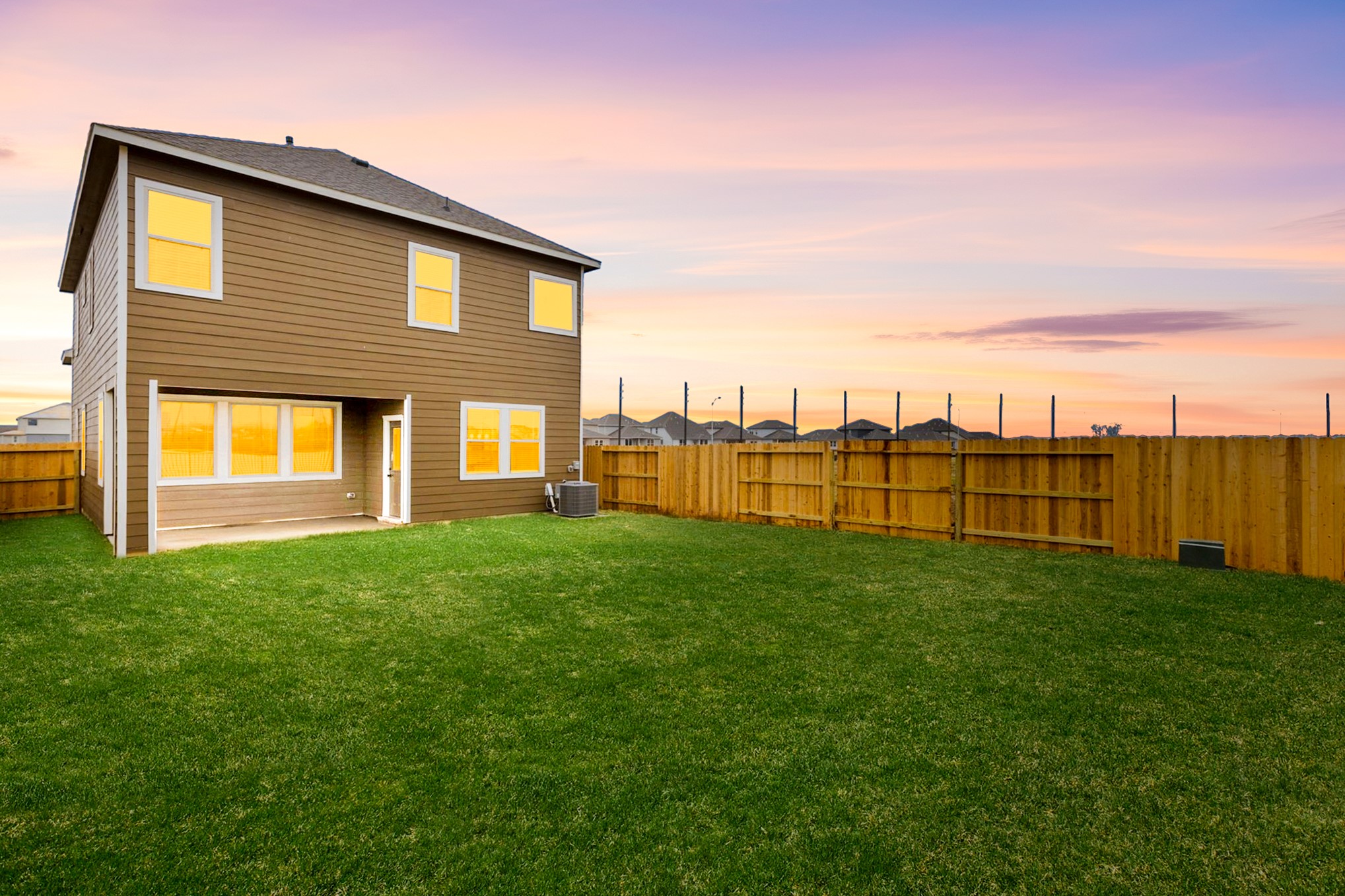 6427 Bolinas Court Rosharon, TX 77583 - Photo 20 of 23 a view of a yard in front of a house