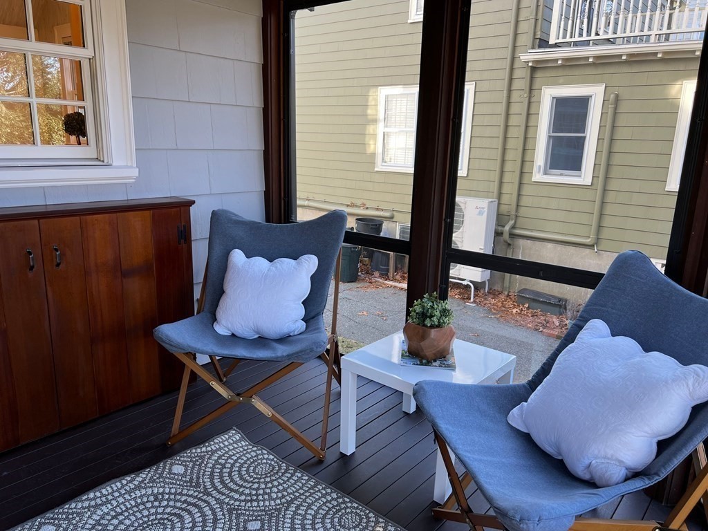 31 Grandview Road Arlington, MA 02476 - Photo 21 of 22 a outdoor dining space with furniture