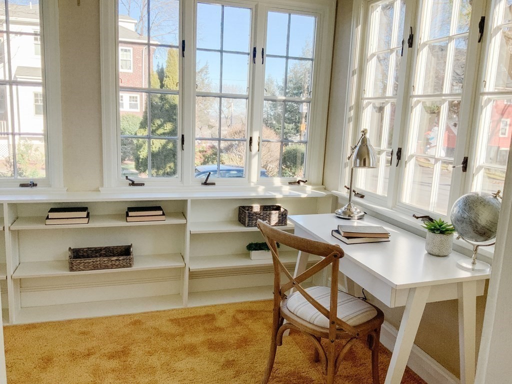 31 Grandview Road Arlington, MA 02476 - Photo 7 of 22 a workspace with furniture and window