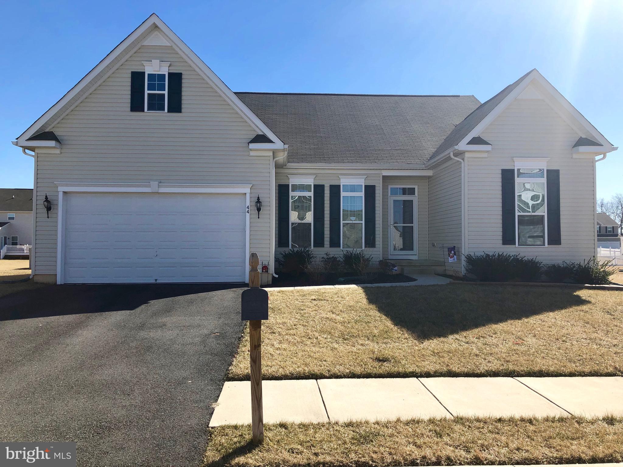 44 Snow Branch Road Clayton, DE 19938 - Photo 1 of 27 Exterior Front
