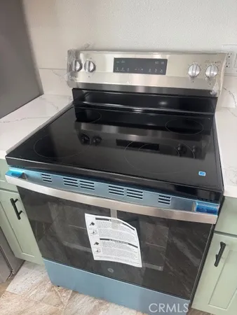 a close view of stove