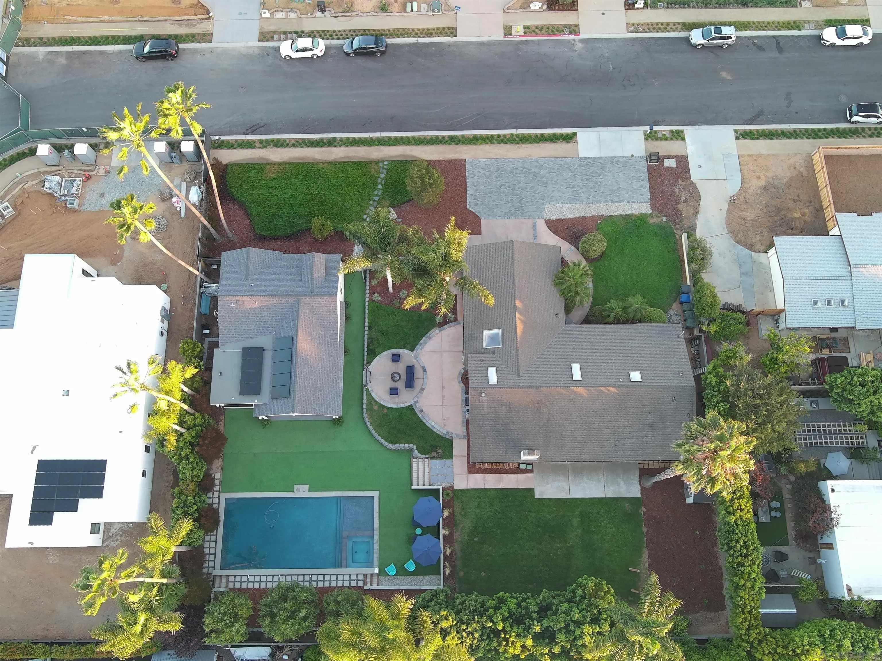420-422 Bell Rnch Road Solana Beach, CA 92075 - Photo 58 of 71 an aerial view of a house with a yard