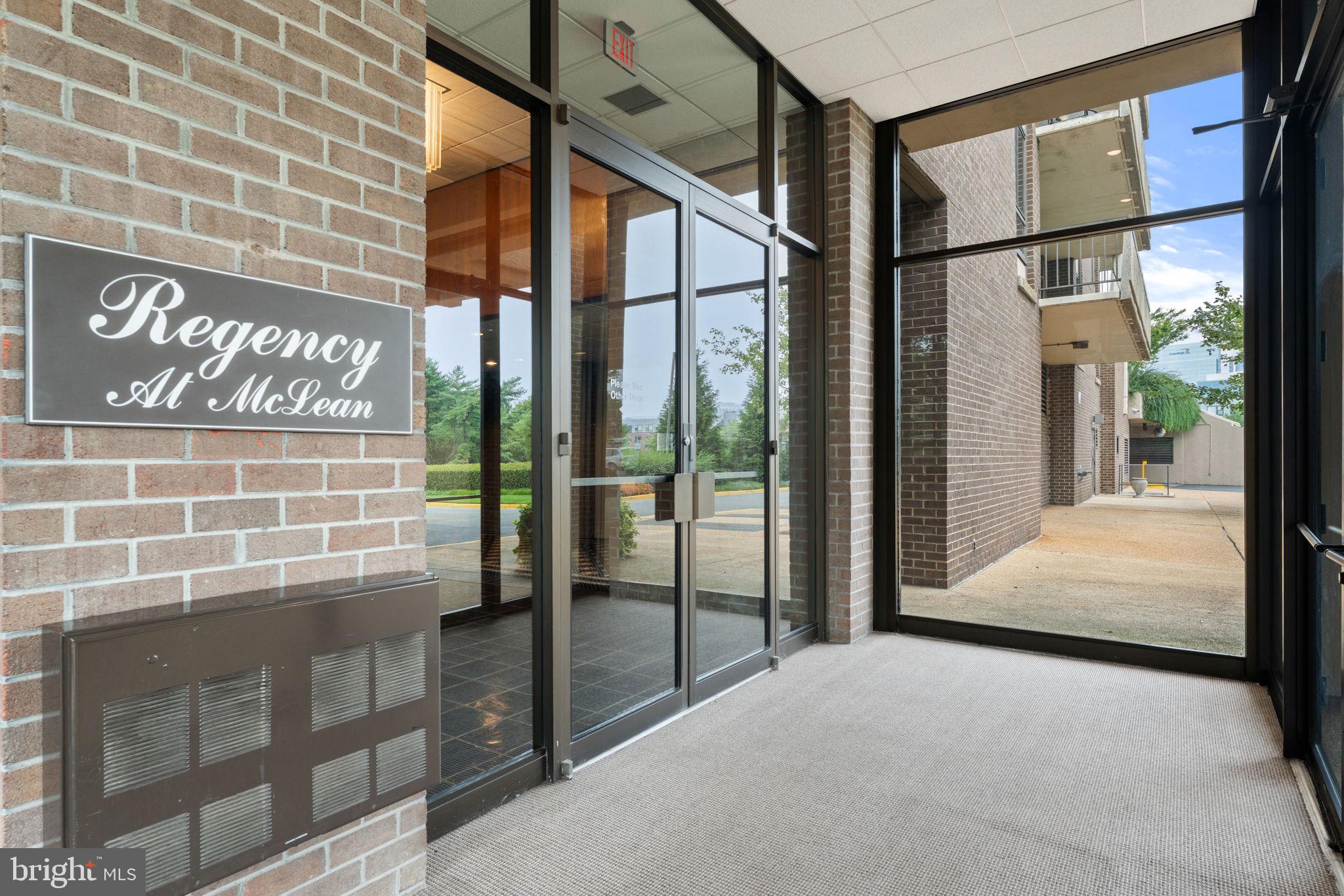 1800 Old Meadow Road, Unit 1218 McLean, VA 22102 - Photo 6 of 55 a view of a street with a building in the background