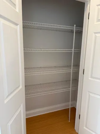 a view of walk in closet