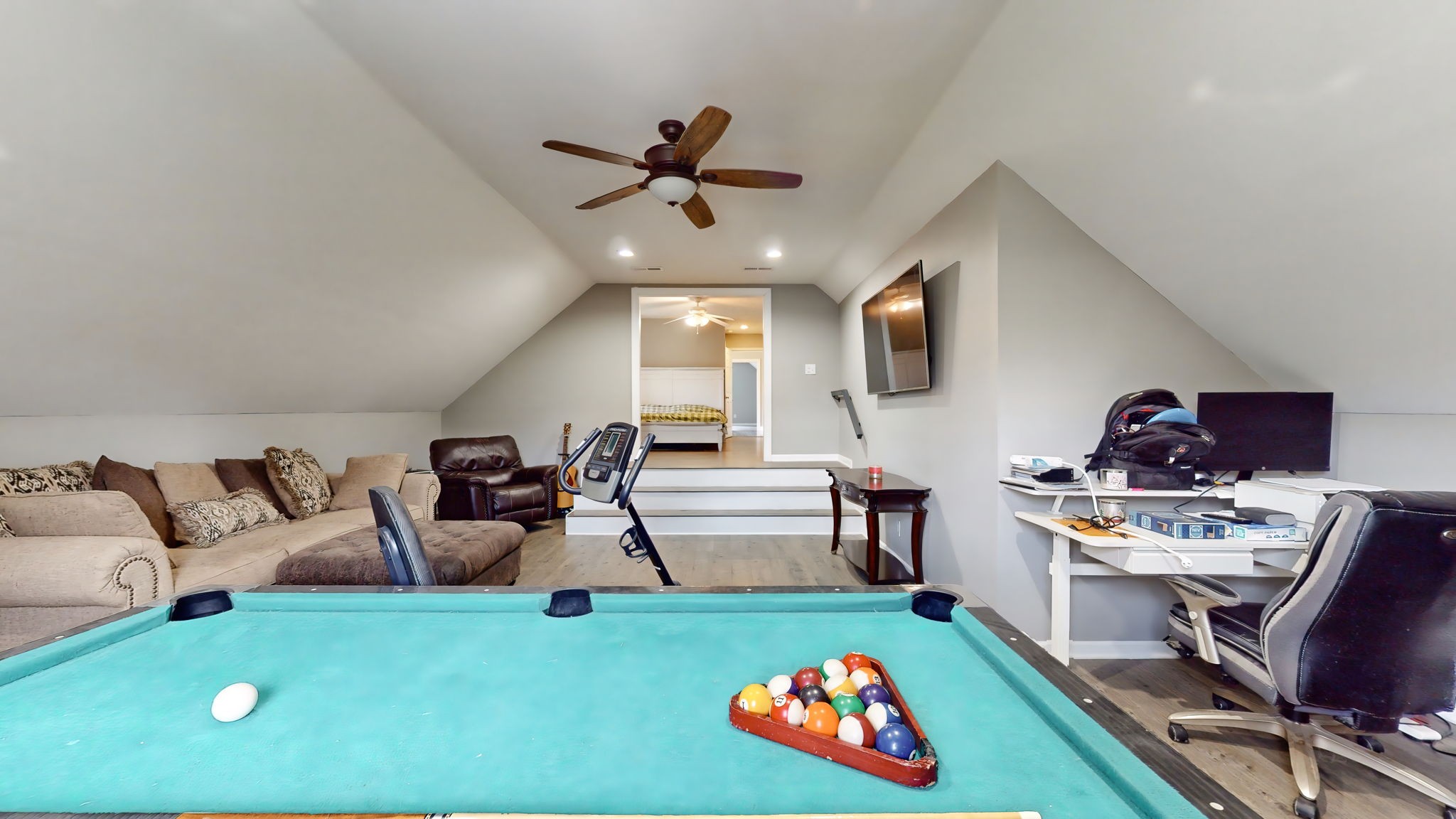 6697 Greenvale Road Watertown, TN 37184 - Photo 26 of 36 a living room with furniture and a flat screen tv