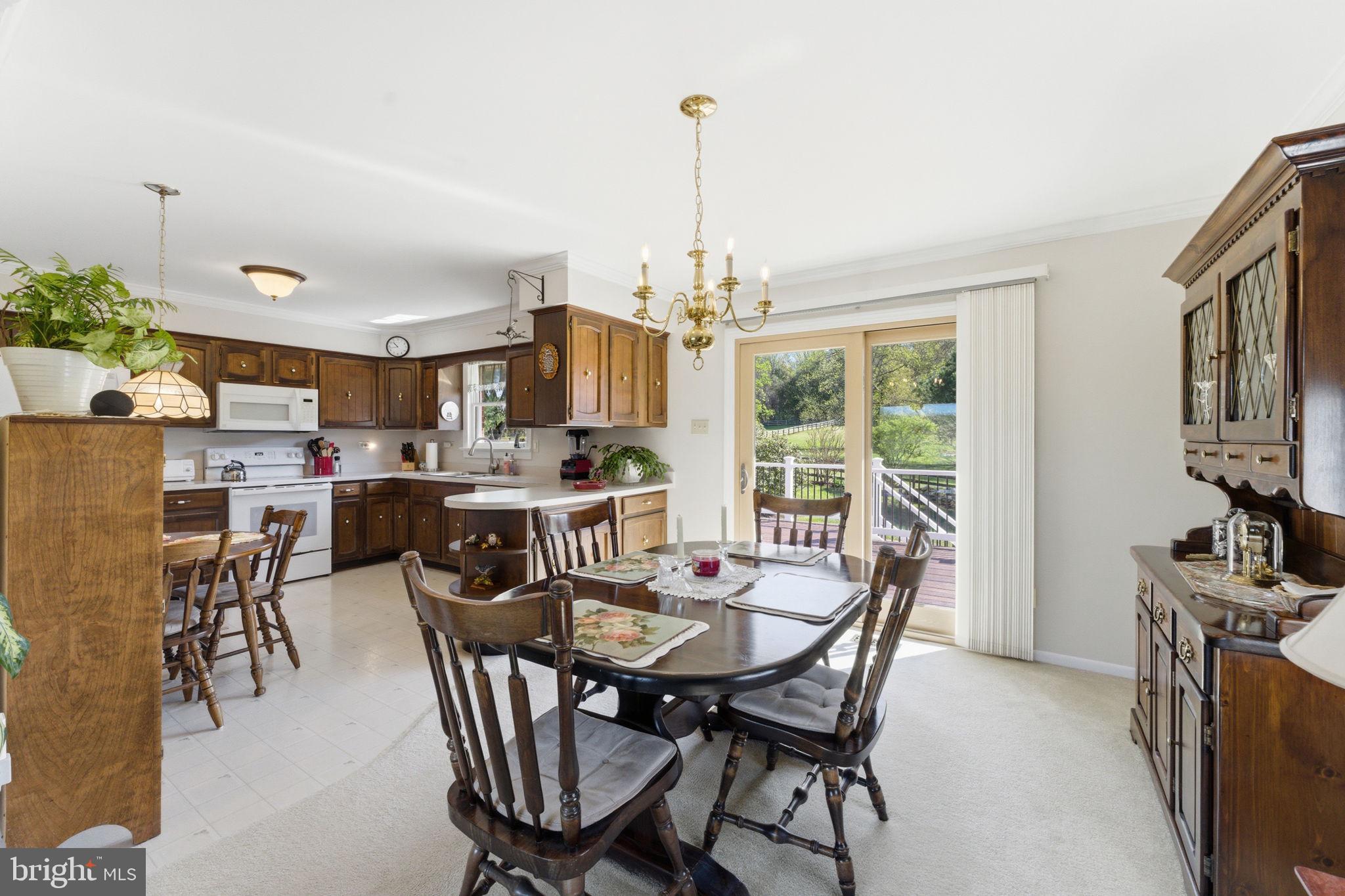 6163 Georgetown Road Broad Run, VA 20137 - Photo 18 of 94 a view of a dining room with furniture window and outside view
