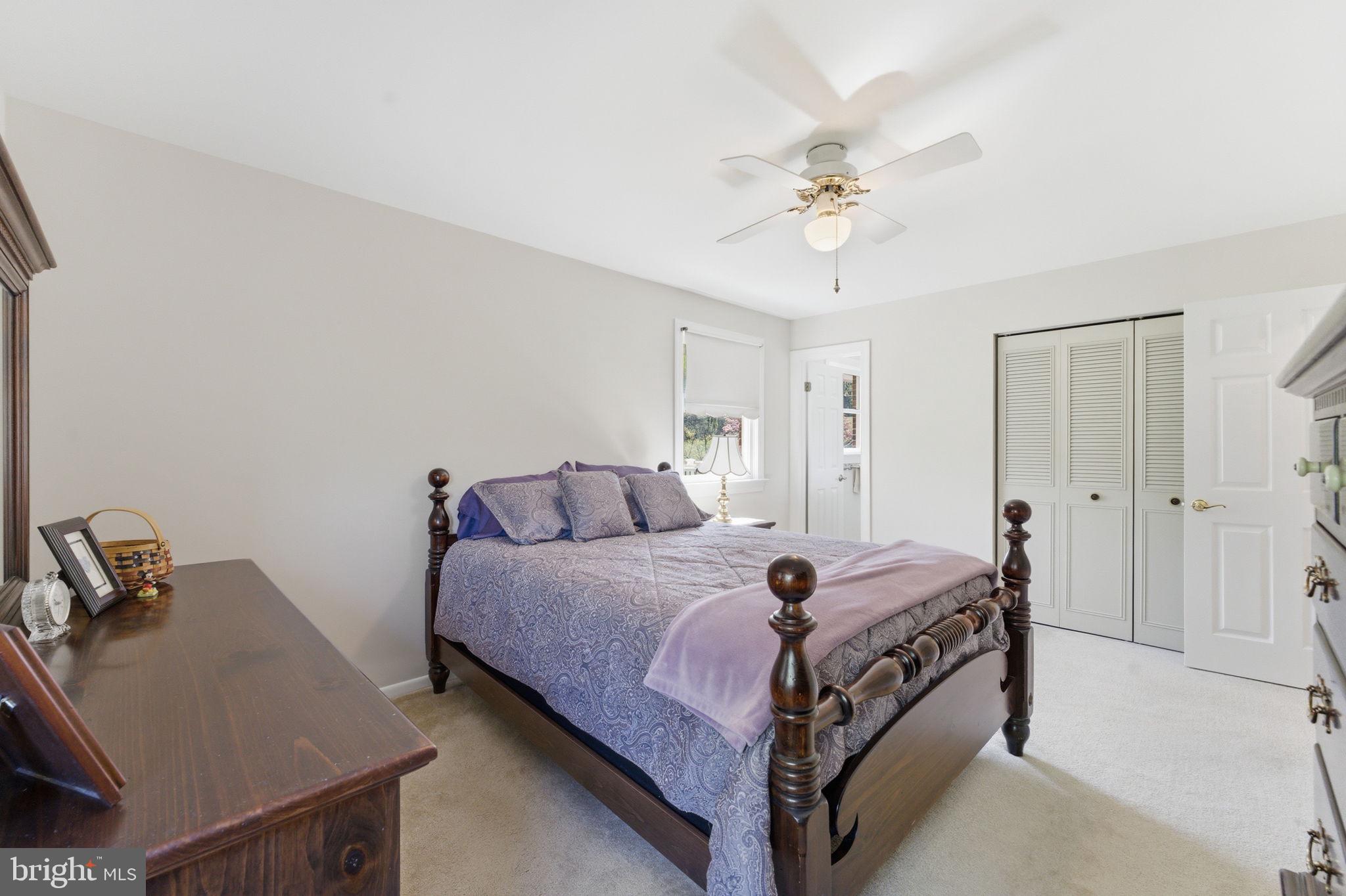 6163 Georgetown Road Broad Run, VA 20137 - Photo 28 of 94 a bedroom with a bed and a chandelier