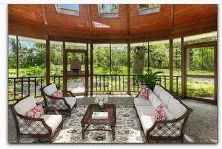 26848 Highway 22 Barrington, IL 60010 - Photo 11 of 38 a living room with furniture and floor to ceiling windows