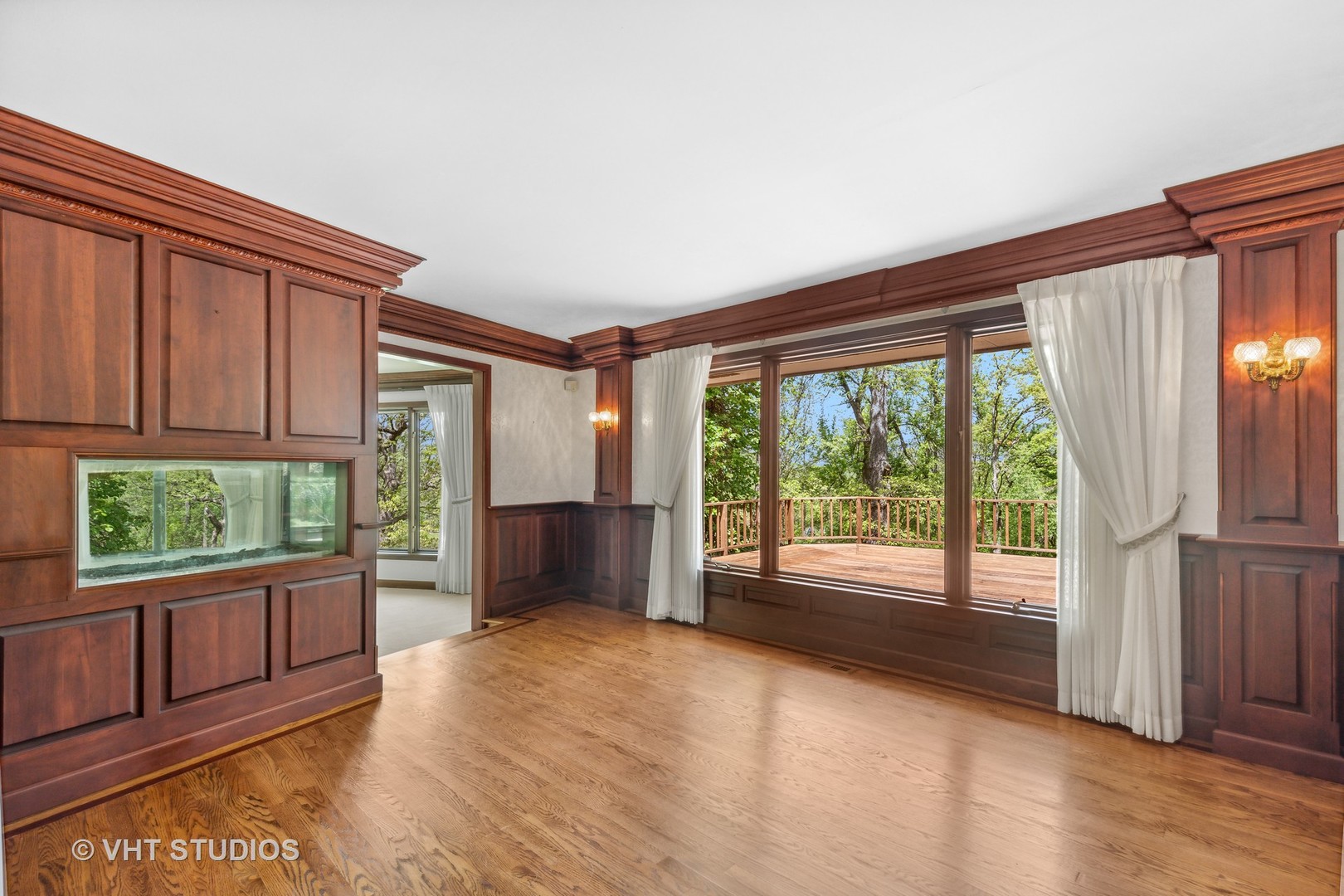 26848 Highway 22 Barrington, IL 60010 - Photo 16 of 38 an empty room with wooden floor and windows