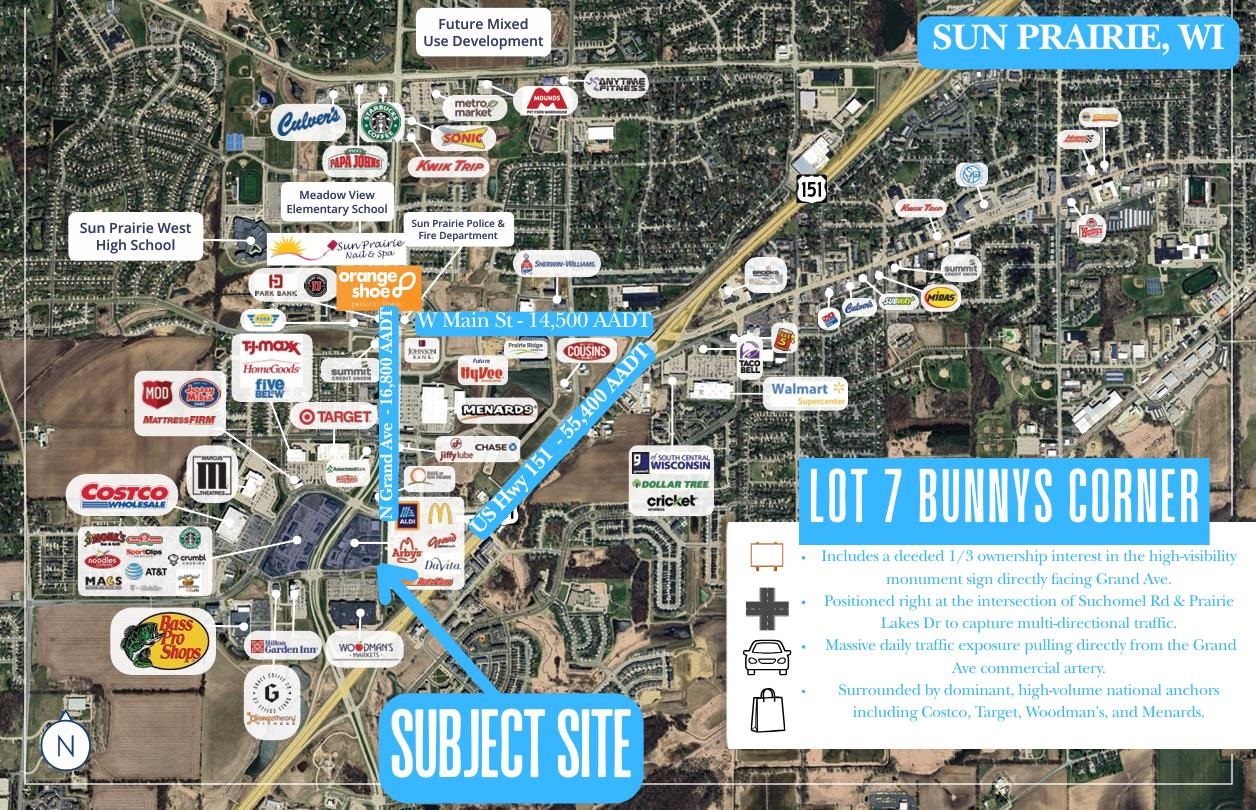 Lot 7 Bunny's Corner Sun Prairie, WI 53590 - Photo 1 of 10