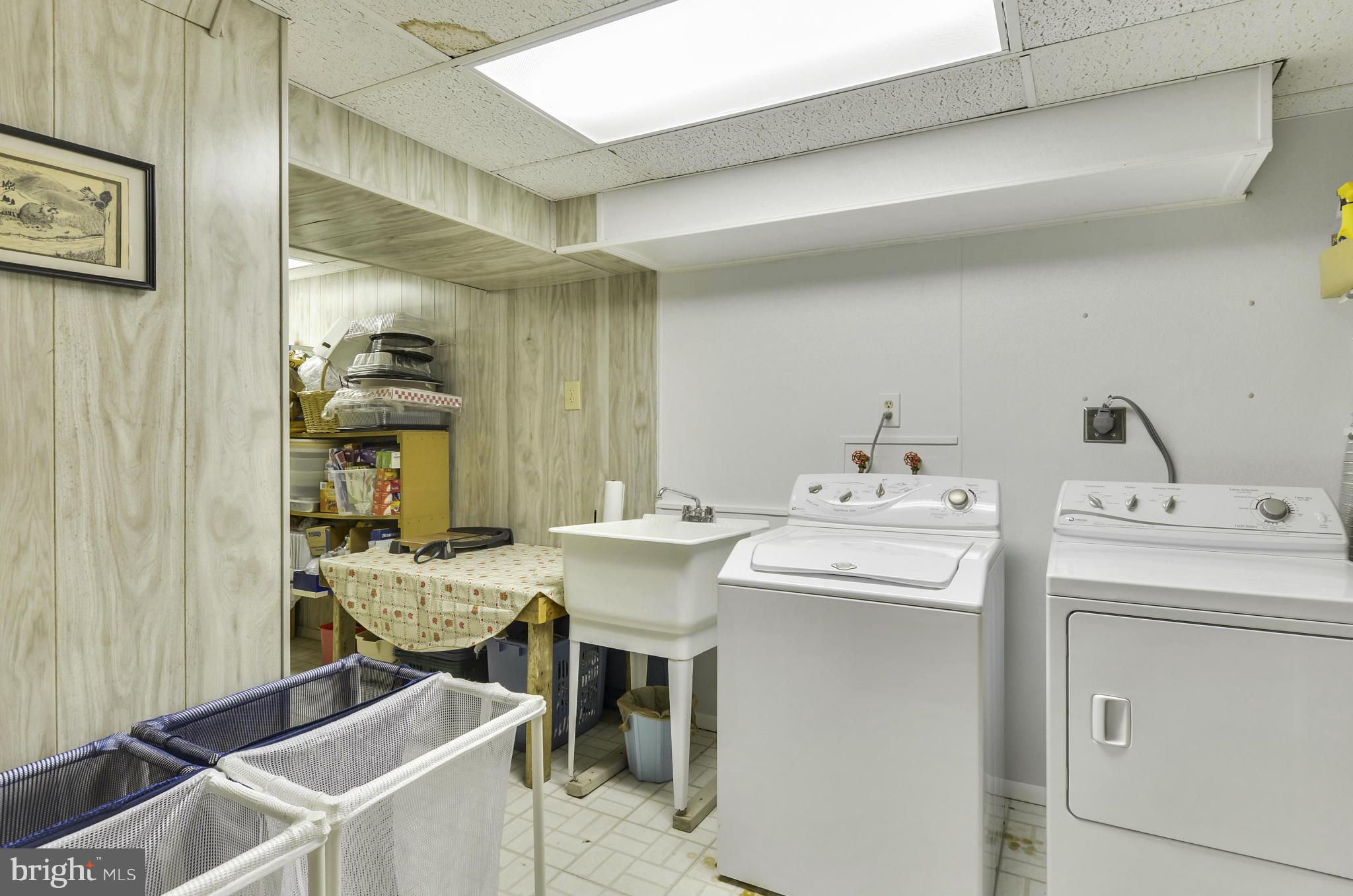 6927 Spur Road Springfield, VA 22153 - Photo 25 of 30 Lower Level Laundry with Storage